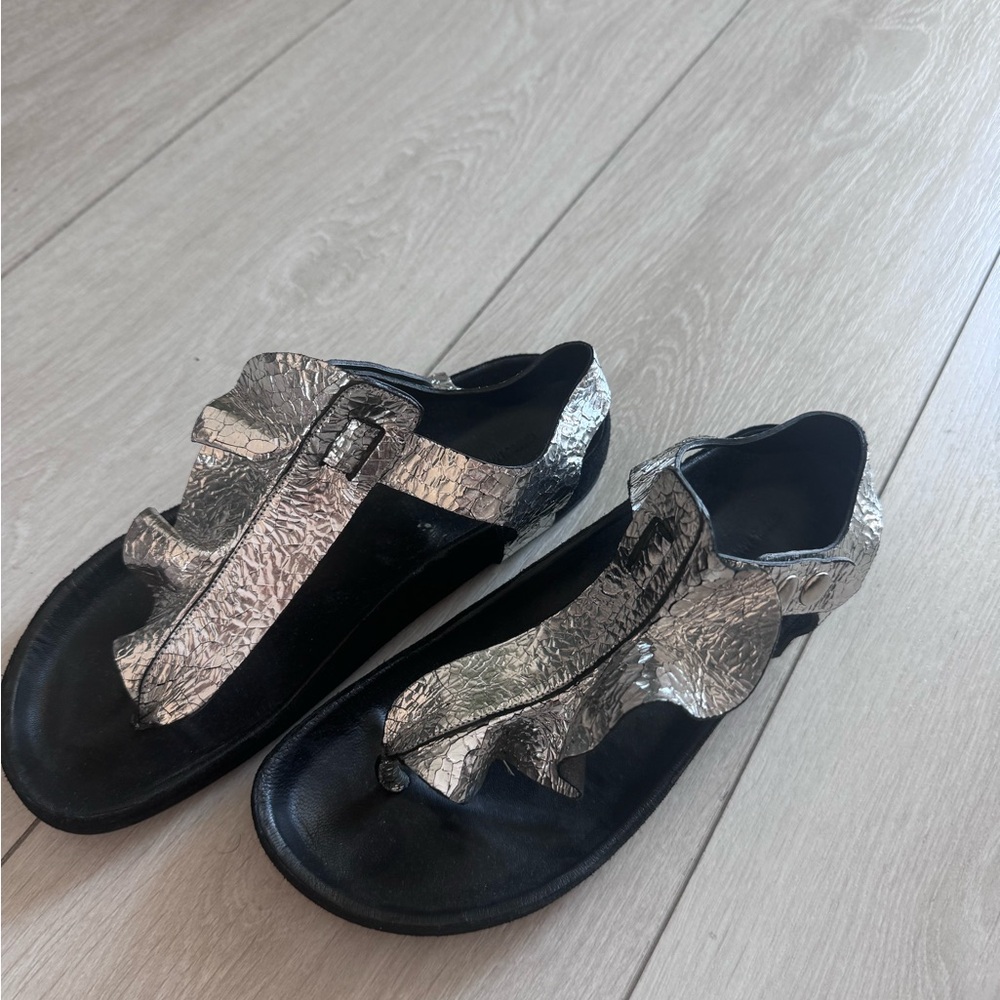 Isabel Marant Sandals 38 Silver - Picture 4 of 4